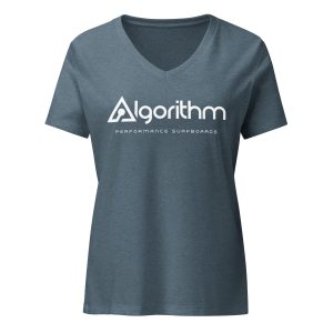 Algorithm Logo Women’s relaxed v-neck t-shirt